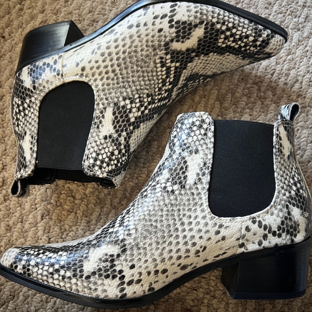 Snakeskin Boots